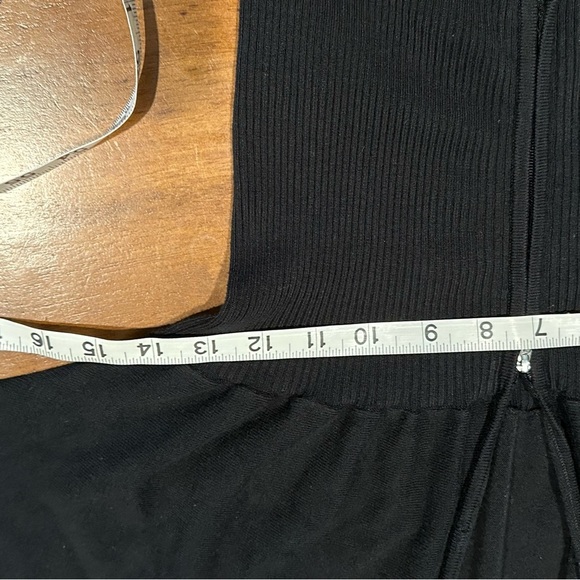 Vintage Guess Size XS Black Dolman Sleeve Half Zip Hoodie Jacket Slouchy Knit - Picture 7 of 14